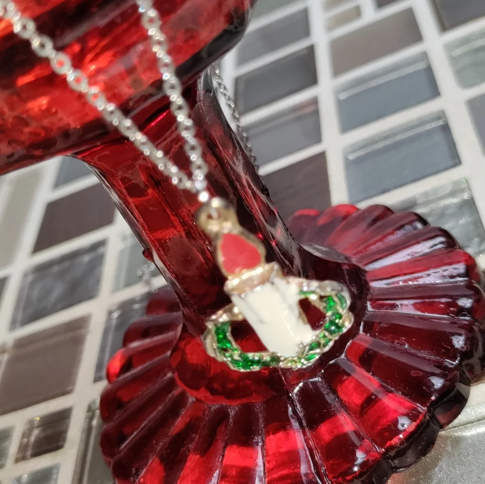 Vintage Candle necklace